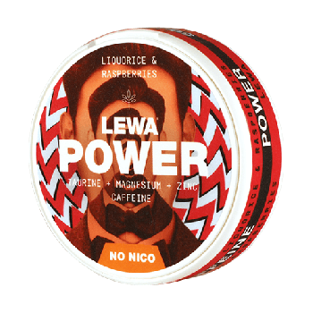 LEWA POWER Liquorice & Raspberries